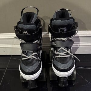Kids Roller Skates - Black and Gray